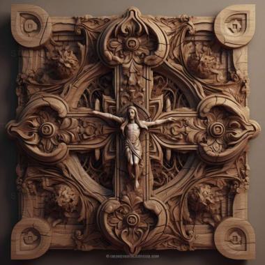 Patterns and decorations stl Crossopriza 3 3d model